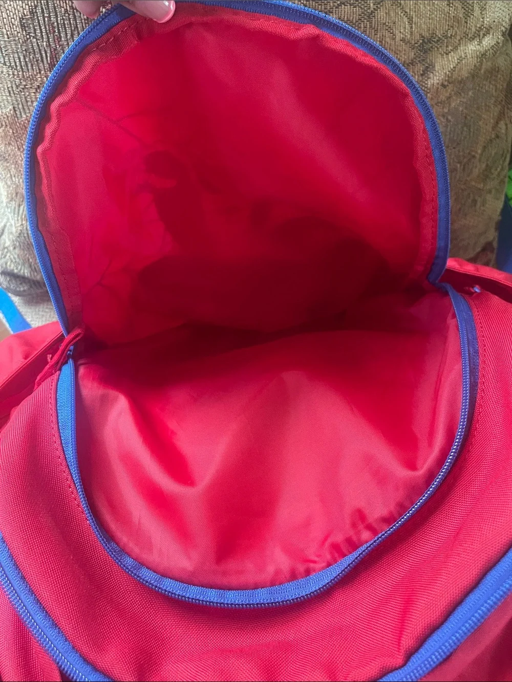 GAP Red and Blue Spider-Man Kids Backpack